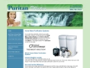 Website Snapshot of Puritan Water Corp.