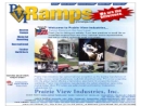 Website Snapshot of Prairie View Industries, Inc.