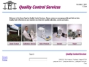 Website Snapshot of QUALITY CONTROL SERVICES INC