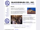 Website Snapshot of QUACKENBUSH CO, INC