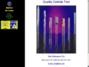 Website Snapshot of Quality Carbide Tool Corporation