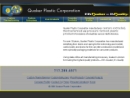 Website Snapshot of Quaker Plastics
