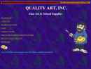 Website Snapshot of Quality Art, Inc.