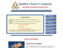 Website Snapshot of Quality Chaser Co.