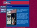 Website Snapshot of Quality Mfg.