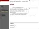 Website Snapshot of QUANTUM MANUFACTURING INC
