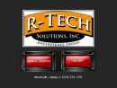 Website Snapshot of R TECH SOLUTIONS INCORPORATED