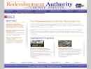 Website Snapshot of REDEVELOPMENT AUTH OF COUNTY FAYETTE