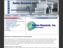 Website Snapshot of RADIAN RESEARCH INC