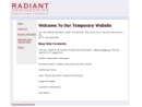 Website Snapshot of Radiant Engineering, Inc.