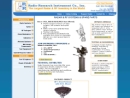 Website Snapshot of Radio Research Instrument Co., Inc.