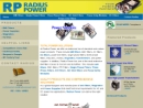 Website Snapshot of Radius Power, Inc.