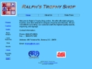 Website Snapshot of Ralph's Store & Trophy Shop