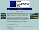 Website Snapshot of Ram Electronics, Inc.
