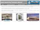 Website Snapshot of Ram Freezers & Coolers Mfg., Inc.