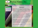 Website Snapshot of Ramsay Fabrics, Inc.