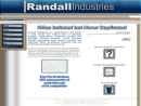 Website Snapshot of RANDALL INDUSTRIES LLC