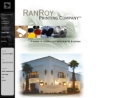 Website Snapshot of RanRoy Printing Co., Inc.