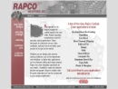 Website Snapshot of Rapco Industries, Inc.