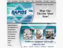 Website Snapshot of Rapids Wholesale Equipment Company