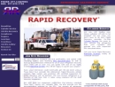 Website Snapshot of RAPID RECOVERY