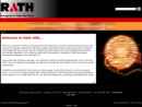 Website Snapshot of Rath Performance Fibers, Inc.