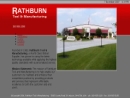 Website Snapshot of Rathburn Tool & Mfg.
