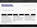 Website Snapshot of RAYNESFORD BALANCING SERVICE INC