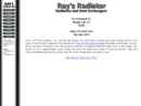 Website Snapshot of Ray's Radiator, Inc.
