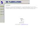 Website Snapshot of R B Fabricators, Inc.