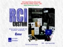 Website Snapshot of RCI Custom Products, Inc.