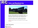 Website Snapshot of R. C. Sales & Mfg., Inc.