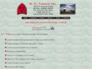 Website Snapshot of R. C. Tronics, Inc.