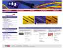 Website Snapshot of RDG WOODWINDS INC