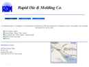 Website Snapshot of Rapid Die & Molding Co., Inc.