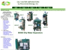 Website Snapshot of RECOVERED ENERGY INC