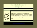 Website Snapshot of REDDEN ELECTRICAL CONTRACTORS