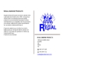 Website Snapshot of Regal Diamond Products