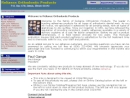 Website Snapshot of Reliance Orthodontic Products, Inc.