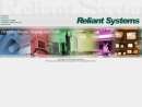 Website Snapshot of RELIANT SYSTEMS, INC.