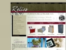 Website Snapshot of Relic Furniture & Frame Co.