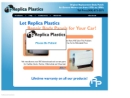 Website Snapshot of Replica Plastics Of Dothan