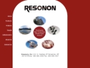 Website Snapshot of RESONON INC.