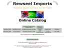 Website Snapshot of REWSEEL IMPORTS