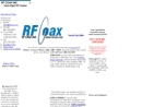 Website Snapshot of RF COAX INC