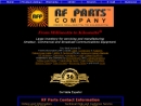 Website Snapshot of RF Parts Co.