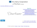 Website Snapshot of R G BARRY CORP