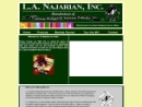 Website Snapshot of Najarian, Inc., L. A.