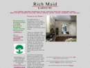 Website Snapshot of Rich Maid Kabinetry