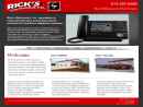 Website Snapshot of Ricks Electronics Inc